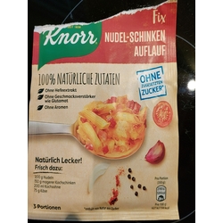 Knorr Fix Nudel-Schinken Auflauf