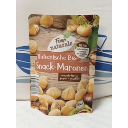Italienische Bio-Snack-Maronen
