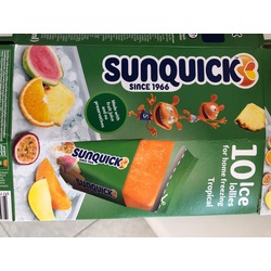 Sun Quick Wassereis-Stick Tropic, 0,65 kg