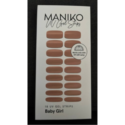 Maniko UV Gel Strips Baby Girl