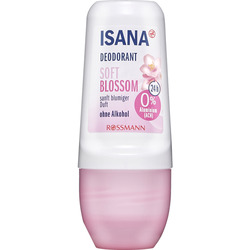 ISANA Deodorant Roll-On Soft Blossom