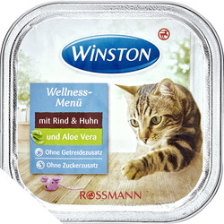 Winston Wellness-Menü mit Rind & Huhn und Aloe Vera