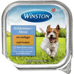 Winston Schlemmer-Menü mit Geflügel & Nudeln