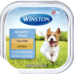 Winston Sensitiv-Menü Pute PUR mit Reis