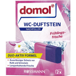 domol WC-Duftstein Nachfüller Frühlingsfrische