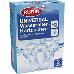 RUBIN Universal Wasserfilter - Kartuschen