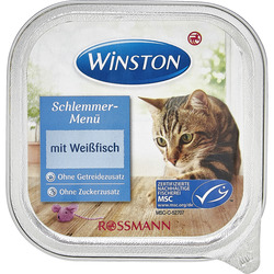 Winston Schlemmer-Menü mit Weißfisch
