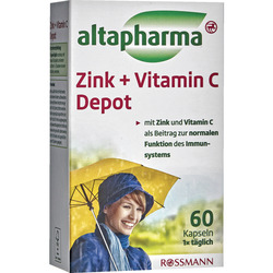 altapharma Zink + Vitamin C Depot