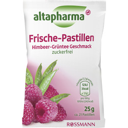 altapharma ALTAPHARMA FRISCHE-PASTILLEN HIMBEER-GRÜNTEE