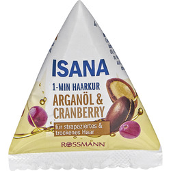 ISANA 1-Minute Haarkur Arganöl & Cranberry
