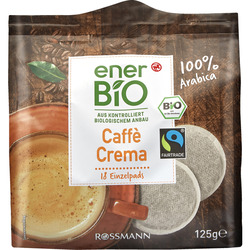 enerBiO Caffè Crema Pads
