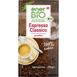 enerBiO Espresso Classico gemahlen