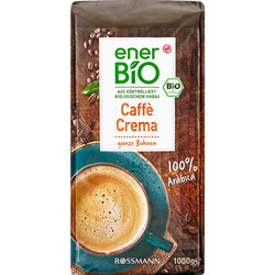 enerBiO Caffè Crema ganze Bohne