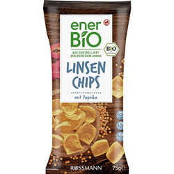enerBiO Linsen Chips Paprika