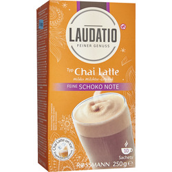 LAUDATIO KAFFEEGENUSS Chai Latte Schoko