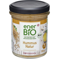 enerBiO Hummus Natur Aufstrich