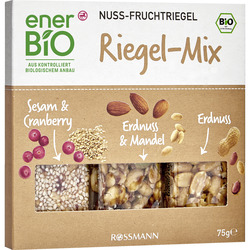enerBiO Nuss-Fruchtriegel Riegel-Mix