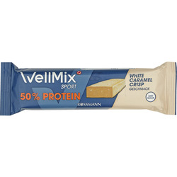 WellMix Riegel White Caramel Crisp
