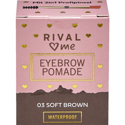 RIVAL loves me Eyebrow Pomade 03 soft brown
