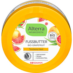 Alterra NATURKOSMETIK Fußbutter Bio-Grapefruit
