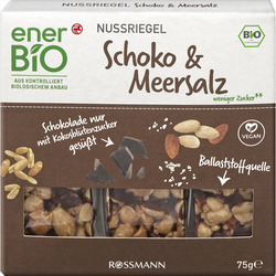 enerBiO Schoko & Meersalz Riegel-Mix
