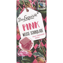 Das Exquisite Tafel Pink Weisse Schokolade