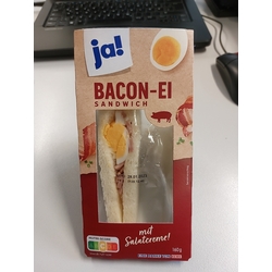 Bacon-Ei Sandwich 