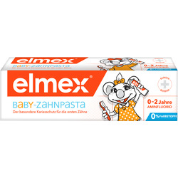 elmex Baby-Zahnpasta 1. Zahn bis 2 Jahre neu 2023