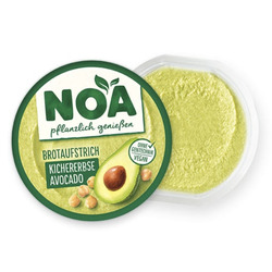 NOA Brotaufstrich Kichererbse-Avocado