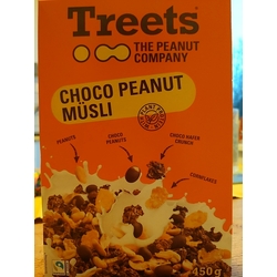 Choco Peanut Müsli - Treets - 450 g