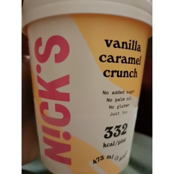 vanilla caramel crunch