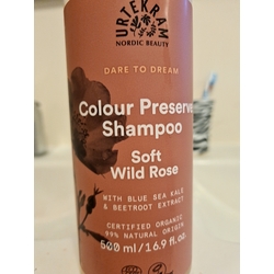 colour Preserve Shampoo soft wild Rose urtekram 