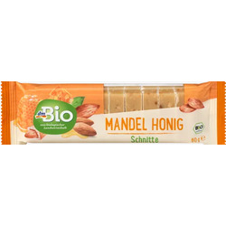 dmBio  Mandel Honig Fruchtschnitte, 60 g