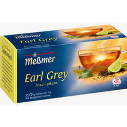 Meßmer Schwarzer Tee Earl Grey (25 Beutel), 43,75 g