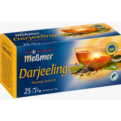 Meßmer Schwarzer Tee Darjeeling (25 Beutel), 43,75 g