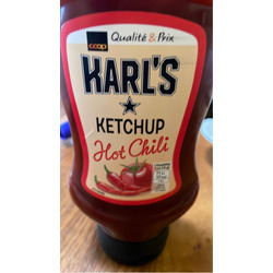 Karls Ketchup hot chili 