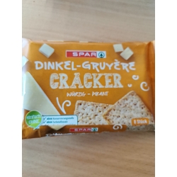 Dinkel-Gruyére Cracker