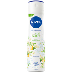 NIVEA Miracle Garden Deo Spray – Ohne Aluminium, 48h Schutz, Duft Nach Kirschblüte & Beeren, 150 Ml