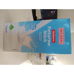 Milsani fettarme H-Milch ultrahocherhitzt 1,5% Fett