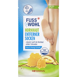 FUSSWOHL Hornhautentferner Socken Größe One Size 36-43