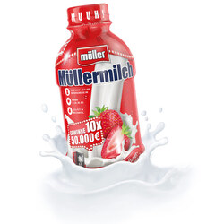 müller Müllermilch: Erdbeer-Geschmack