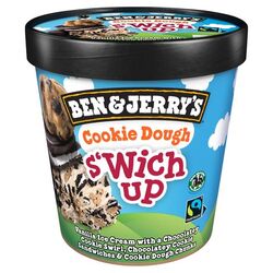 BEN & JERRY'S Cookie Dough S'Wich Up