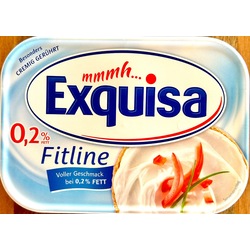 Exquisa Frischkäse Fitline Natur 0,2 %, 200 g