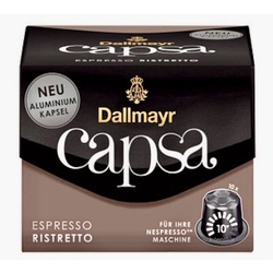 DALLMAYR Capsa Espresso Ristretto, Intensität 10/10