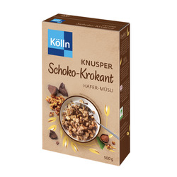 Kölln Müsli Knusper Schoko-Krokant, 500 g