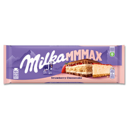 MMMAX - Strawberry Cheesecake: 100% Alpenmilch Schokolade