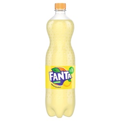 Fanta - Lemon: Ohne Zucker, Mit fruchtigem Zitronengeschmack, 1% Zitronensaft