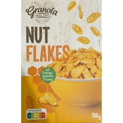 Granola NUT FLAKES mit Erdnussstückchen & Honig