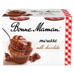 Bonne Maman Mousse with chocolate