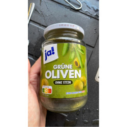 Grüne Oliven ohne Stein 